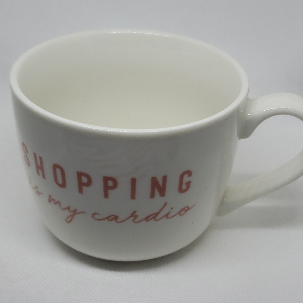 Shopping is my cardio coffee mug